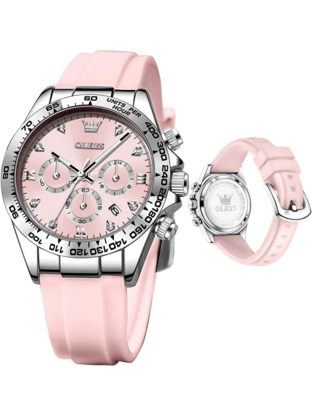 Luxury Diamond Small Women's Watch - Waterproof Stainless Steel Bracelet